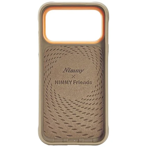 Nimmy Cool&Cute 2.0 Medve Tok iPhone 17 Pro Max - Bézs tok - 5