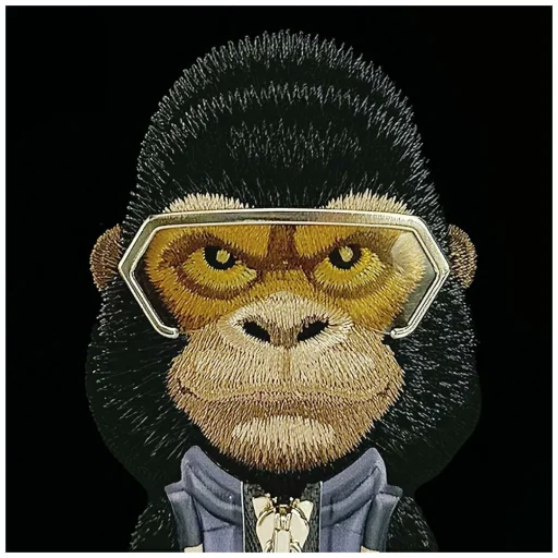 Nimmy Cool&amp;Cute 2.0 Gorilla Case for iPhone 17 Pro Max - Black - 6