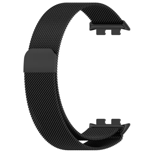 Honor Band 9 Techsuit - Watchband 20mm (W009) - Fekete - 2