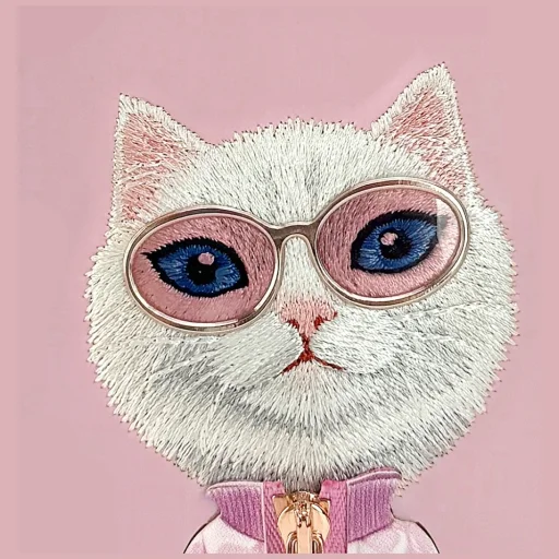 Nimmy Cool&Cute 2.0 Macska iPhone 17 Pro Max tok - Rózsaszín - 2