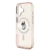 iPhone 17 Karl Lagerfeld - IML Choupette Sketch Logo MagSafe (KLHMP17SHGCHGKBP) - Pink tok - 6