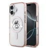 iPhone 17 Karl Lagerfeld - IML Choupette Sketch Logo MagSafe (KLHMP17SHGCHGKBP) - Pink tok