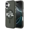 iPhone 17 Pro Karl Lagerfeld - IML Glitter Karl & Choupette Sketch Logo MagSafe (KLHMP17LHGKCGKBK) - Fekete tok thumbnail
