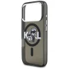 iPhone 17 Pro Karl Lagerfeld - IML Glitter Karl & Choupette Sketch Logo MagSafe (KLHMP17LHGKCGKBK) - Fekete tok thumbnail