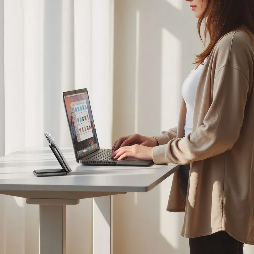 Mcdodo - 2 az 1-ben mágneses külső akkumulátor (MC-6310) - Összecsukható telefontartó, Qi2, 10000 mAh, 20W, LED kijelző - Fekete - 10