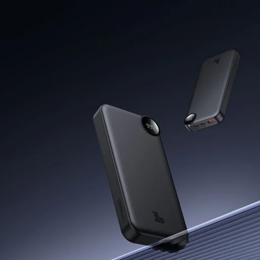 Power Bank (MC-3850) - USB-C port, 10000mAh, 30W, LED kijelző - Fekete Mcdodo - 6