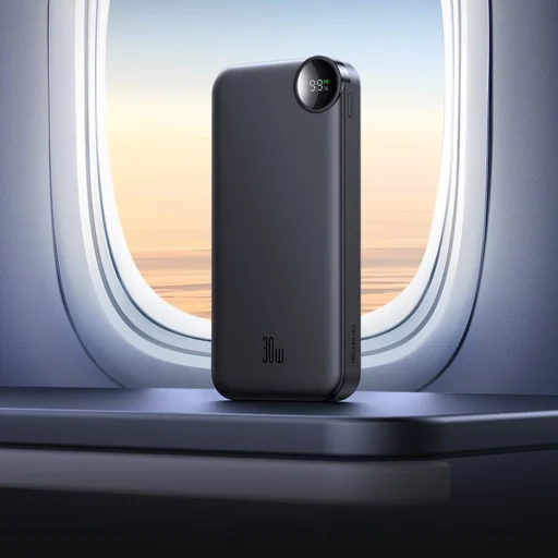 Power Bank (MC-3850) - USB-C port, 10000mAh, 30W, LED kijelző - Fekete Mcdodo - 2