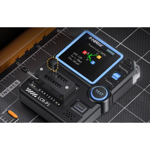 FNIRSI LCR-P1 multifunkciós kondenzátor és tranzisztor tesztelő - 4