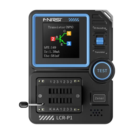 FNIRSI LCR-P1 multifunkciós kondenzátor és tranzisztor tesztelő - 1