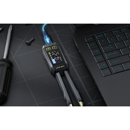 FNIRSI LCR-ST1 mini intelligens digitális csipesz tesztelő - 3