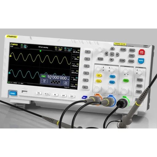 FNIRSI 1014D 2 az 1-ben oszcilloszkóp jelgenerátor - 5
