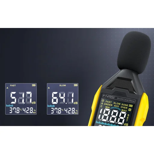 FNIRSI FDM01 zajdecibel mérőműszer - 4