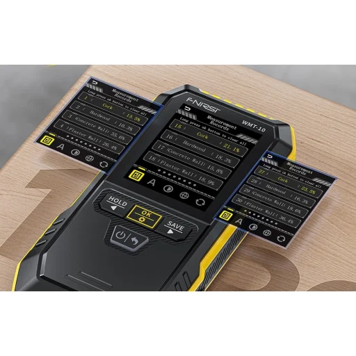 FNIRSI WMT-10 induktív nedvességmérő higrométer - 6