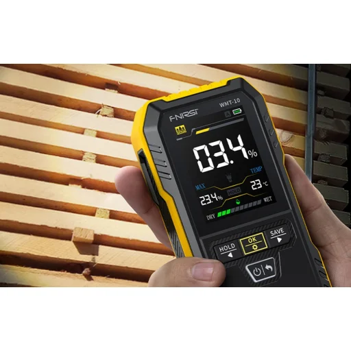 FNIRSI WMT-10 induktív nedvességmérő higrométer - 2