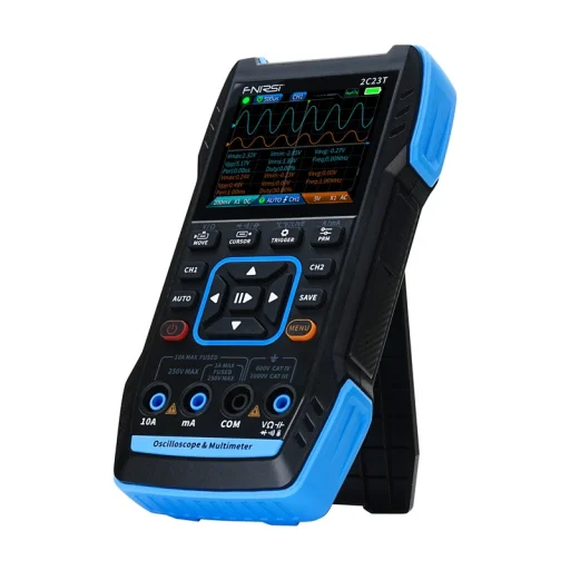 FNIRSI 2C23T hordozható 3 az 1-ben oszcilloszkóp, multiméter, jelgenerátor - 3