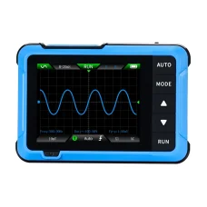 FNIRSI DSO510 hordozható mini 2 az 1-ben oszcilloszkóp jelgenerátor