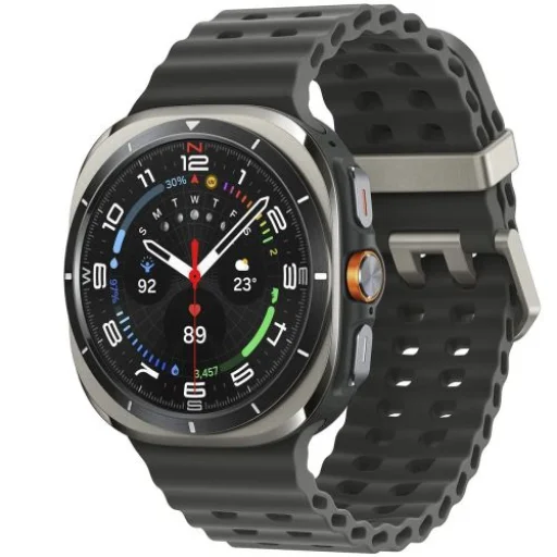 Samsung Galaxy Watch Ultra L705 (2025) 47mm, LTE, NFC, BT 5.3 Titán Ezüst EU SM-L705 - 1