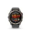 GARMIN fenix 8 Pro 51mm AMOLED Sapphire Titanium grafit/black silicone band thumbnail