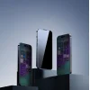 Baseus Privacy edzett üvegfólia iPhone 14 Pro teljes képernyőre 0.4mm privát szűrő kémvédelem + felszerelő készlet üvegfólia - 10