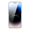 Baseus Full Screen Tempered Glass for iPhone 14 Pro Max with Speaker Cover 0.4mm + Mounting Kit thumbnail