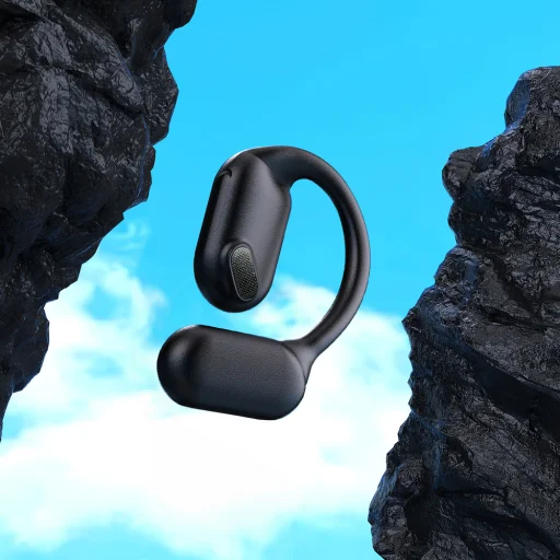 OWS Dudao U4A Bluetooth 5.3 IPX5 business headset - black - 2