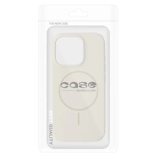 Magsafe Slim Silicone iPhone 16 Plus tok stone - 7