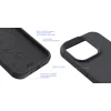 Etteri Szilikon Mágneses tok iPhone 16 Pro Max 6,9" fekete tok thumbnail