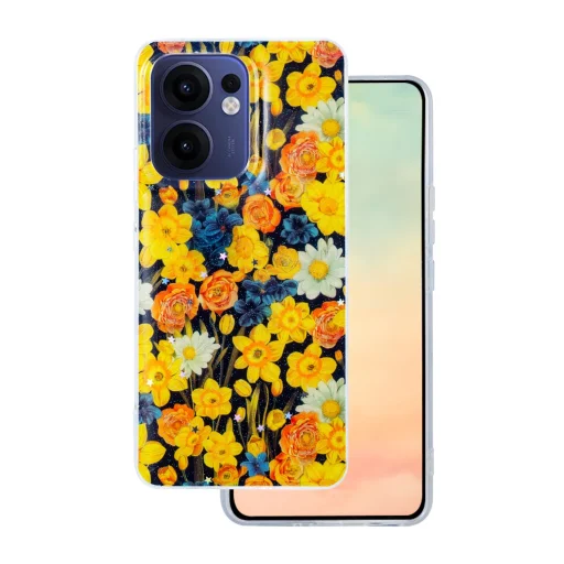 Oppo Reno 13F 5G (Global) / 13FS 5G narancssárga tok - 1
