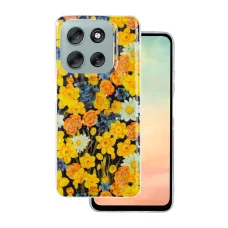 Motorola Moto G86 narancssárga tok