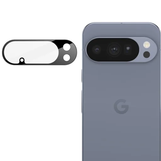 Google Pixel 10 Pro Fekete Techsuit - Teljes Kameravédő Üveg üvegfólia - 1
