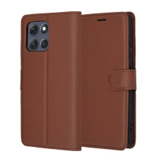 Motorola Moto G86 Power Barna Techsuit Leather Folio tok