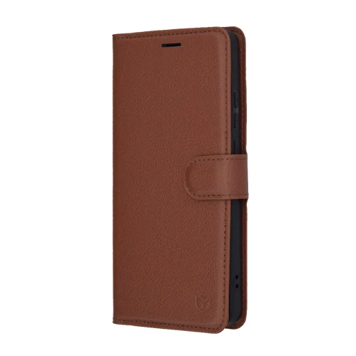 Motorola Moto G86 Power Barna Techsuit Leather Folio tok - 4