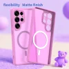 Samsung Galaxy S25 Ultra Pink Techsuit HaloFrost II MagSafe tok thumbnail