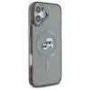 iPhone 16 Plus tok Karl Lagerfeld KLHMP16MHLSKCK fekete kemény tok IML Metal Karl&Choupette Head - 4