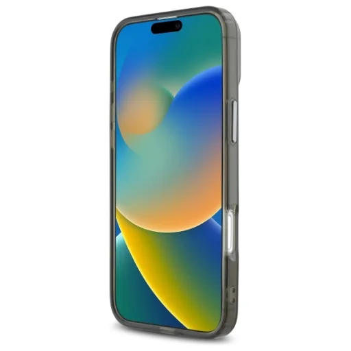 iPhone 16 Plus tok Karl Lagerfeld KLHMP16MHLSKCK fekete kemény tok IML Metal Karl&Choupette Head - 5