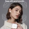 Yesido - Vezeték nélküli fülhallgató (TWS34) - Kettős mikrofon, ANC, Bluetooth 5.3, ENC, Fülbe helyezhető kialakítás, Érintésvezérlés, 320mAh - Fehér thumbnail