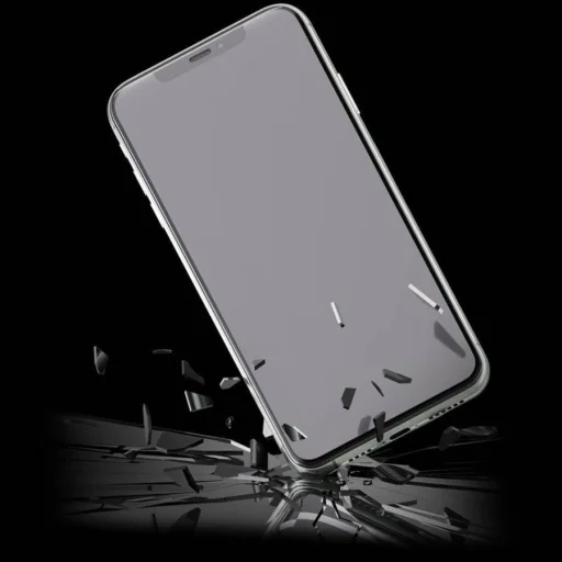 3MK Neoglass kijelzővédő üvegfólia iPhone 12 Pro MAX fekete - 5