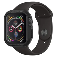 Spigen Rugged Armor puzdro na Apple Watch 3/4/5/6/7/8/SE (38/40/41 mm) čierne, bez remienka (061CS24480)