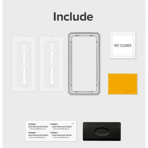 Samsung A32 5G / A12 / A02 üvegfólia Spigen Alm Glass TR 2x (AGL02827) - 6