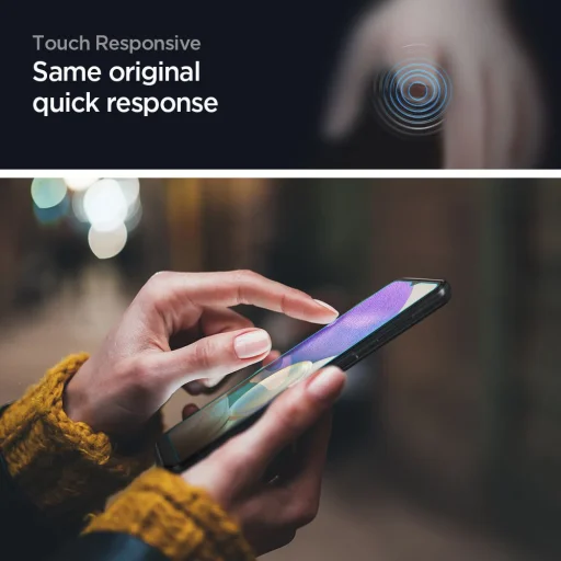 Samsung A32 5G / A12 / A02 üvegfólia Spigen Alm Glass TR 2x (AGL02827) - 8