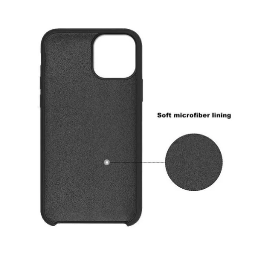 Szilikon tok SAMSUNG GALAXY A42 5G fekete - 3