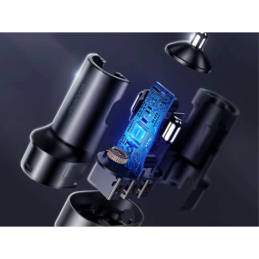 JOYROOM 5xUSB Multi port szivargyújtós autós töltő fekete (JR-CL03) - 5