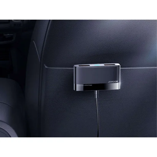 JOYROOM 5xUSB Multi port szivargyújtós autós töltő fekete (JR-CL03) - 6