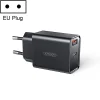 JOYROOM L-QP183 Dual Port hálózati gyorstöltő adapter 18W PD és QC 3.0 támogatással thumbnail