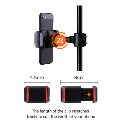 30cm LED körfény, körlámpa, ringlight fekete (JOYROOM JR-ZS228) - 6