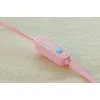 GJBY GJ-04 Extra Bass vezetékes 3.5mm audio jack fejhallgató pink thumbnail