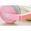 GJBY GJ-04 Extra Bass vezetékes 3.5mm audio jack fejhallgató pink thumbnail