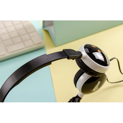 GJBY GJ-06 Extra Bass vezetékes 3.5mm audio jack fejhallgató pink - 6