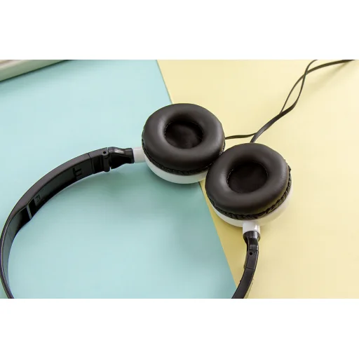 GJBY GJ-06 Extra Bass vezetékes 3.5mm audio jack fejhallgató pink - 5