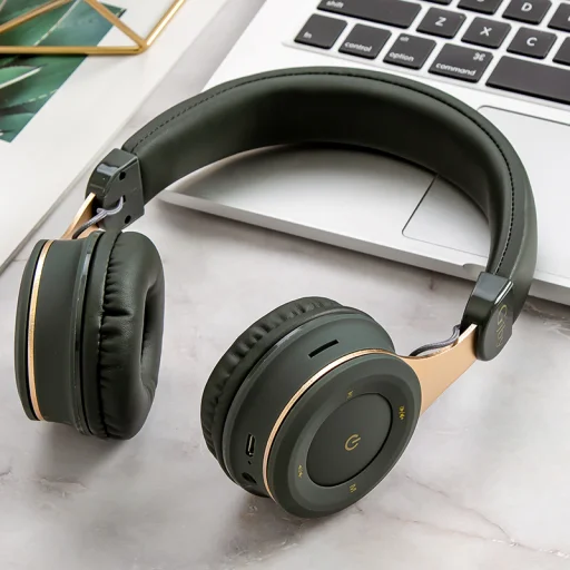 GJBY CA-025 Vezeték nélküli bluetooth fejhallgató fekete - 3